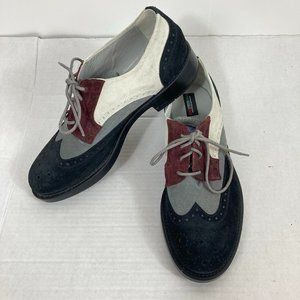 Kude Shoes Handcrafted in Italy Derby Oxford Suede